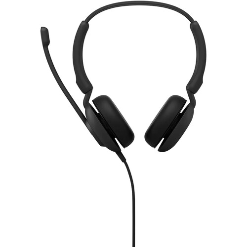 Jabra Evolve 10 USB-A Wired Stereo Headset with Noise‑Canceling Mic and Leatherette Ear Cushion