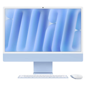 Apple iMac M4 24-Inch 4.5K Retina Desktop MWV33BA Blue