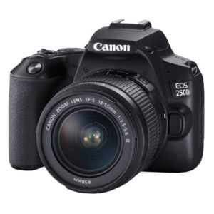 Canon EOS 250D DSLR Camera with EF-S 18-55mm f3.5-5.6 DC III Kit Lens