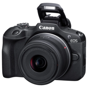 Canon EOS R100 Mirrorless Camera with 18-45mm & 55-210mm Dual Lens Kit
