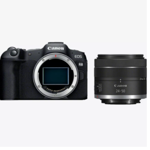 Canon EOS R8 Mirrorless Camera with RF 24-50mm f4.5-6.3 IS STM Lens Kit