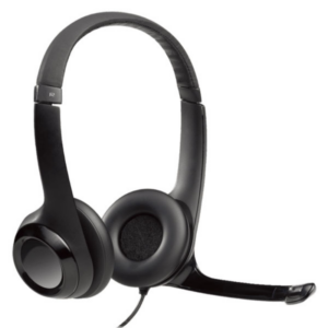 Logitech H390 USB-A Headset with Noise-Cancelling Mic - Black