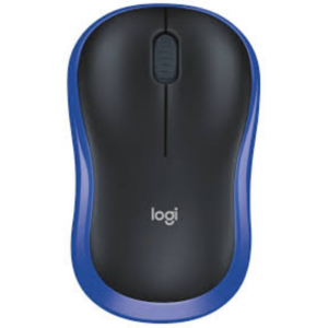 Logitech M185 Wireless Mouse - Blue