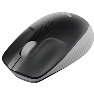 Logitech M190 Full-Size Wireless Mouse - Mid Grey