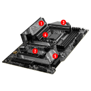 MSI Z790 GAMING PLUS WIFI Motherboard