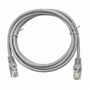R&M Patch Cord CU EL Cat6A AWG26 LSZH, Grey, 3m