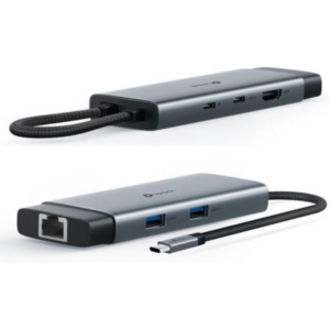 TP-Link (TL-UH6120C) 6-in-1 USB-C Hub with Gigabit Ethernet, HDMI, and PD Charging