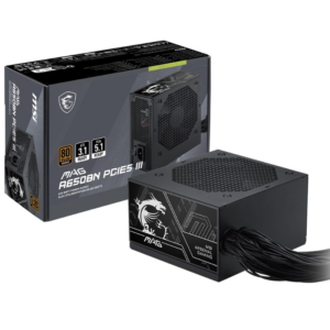 MSI MAG A650BN PCIE5 III 650W Power Supply