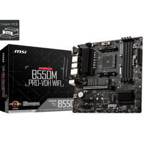 MSI B550M PRO-VDH WIFI Micro-ATX Motherboard