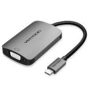 VENTION 4-Pole 3.5mm Male to 2×3.5mm Female Audio Splitter