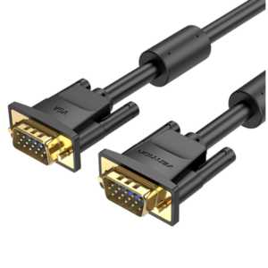 Vention VGA (3+6) Male to Male Cable with Ferrite Cores (5m)