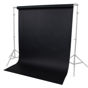 Visico Paper Backdrop 1.35m x 10m in Black