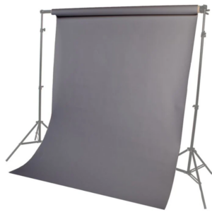 Visico Paper Backdrop 1.35m x 10m in Light Grey