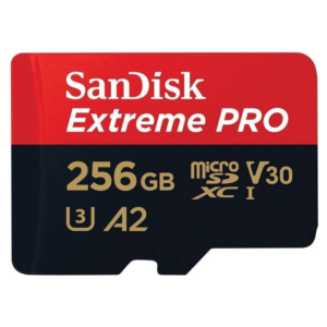 SanDisk Extreme PRO 256GB microSDXC UHS-I Card (Up to 200MBs)